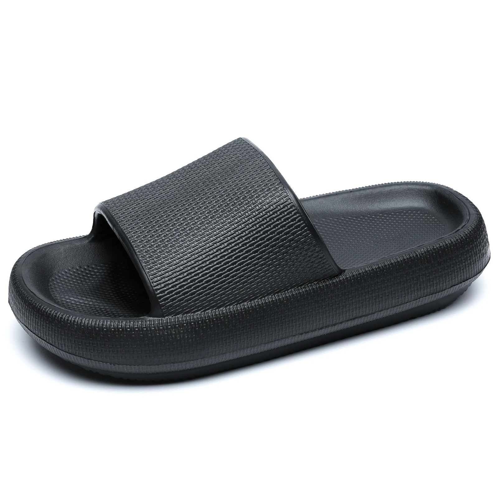 Pillow Slippers For Women Men Summer Beach Soft Sole Eva Cloud Slides Sandals Home Non Slip Bathroom Slippers