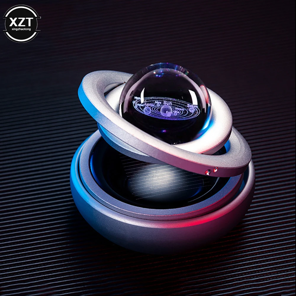 

Car Perfume Auto Interior Decoration Supply Perfume Diffuser Solar Power Suspended Rotating Ornaments Aromatherapy Air Freshener