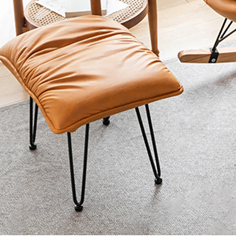 

Protable Fabric Stool Foot Rest Under Desk Modern Design Small Low Stool Step Hallway Mobili Soggiorno Household Furniture