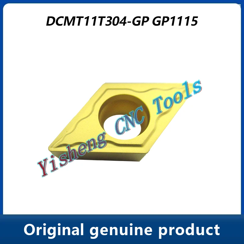 

CNC Insert turning tool Original DCMT DCMT11T304-GP GP1115 cutting tool Including freight