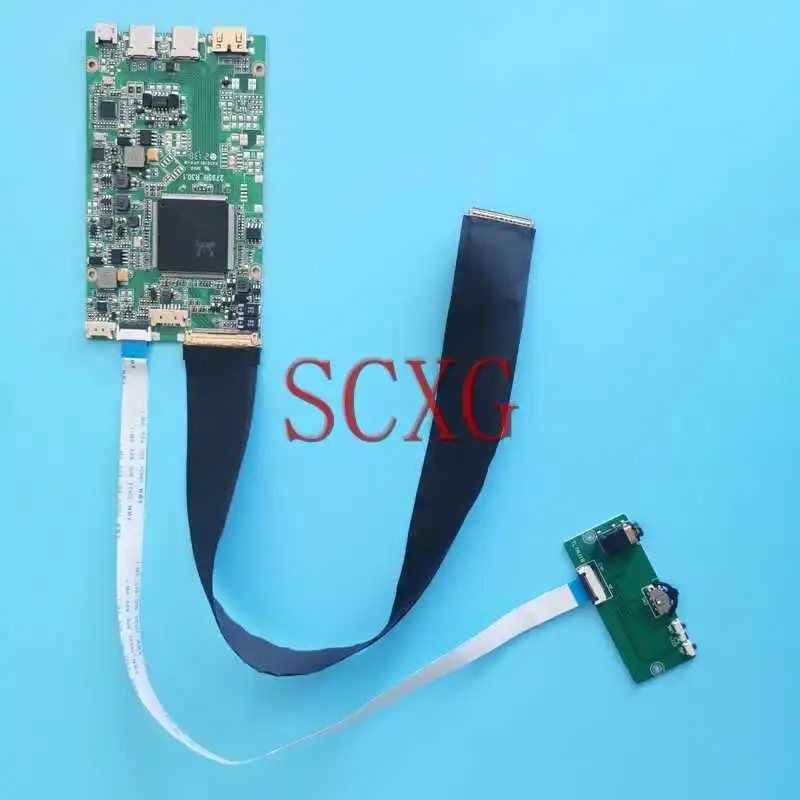 

Fit LP133UD1 N133DCE NE133QUM N133DSE LED Screen Laptop 4K Controller Drive Board Kit TYPEC Mini-HDMI 3840*2160 40-Pin EDP 13.3"