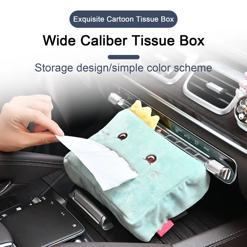 

Storage Design Tissue Box Car Armrest Box Tissue Case Holder Stylish Back Seat Headrest Hanging Napkin Clip Auto for A