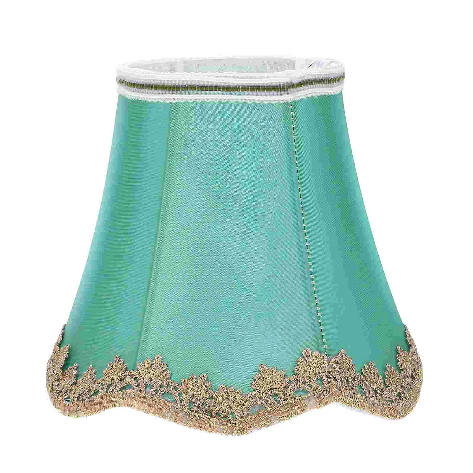 

Uonlytech Crystal Lamp Shade Chandelier Lamp Shade Lamp Accessory Lamp Cover (Green)