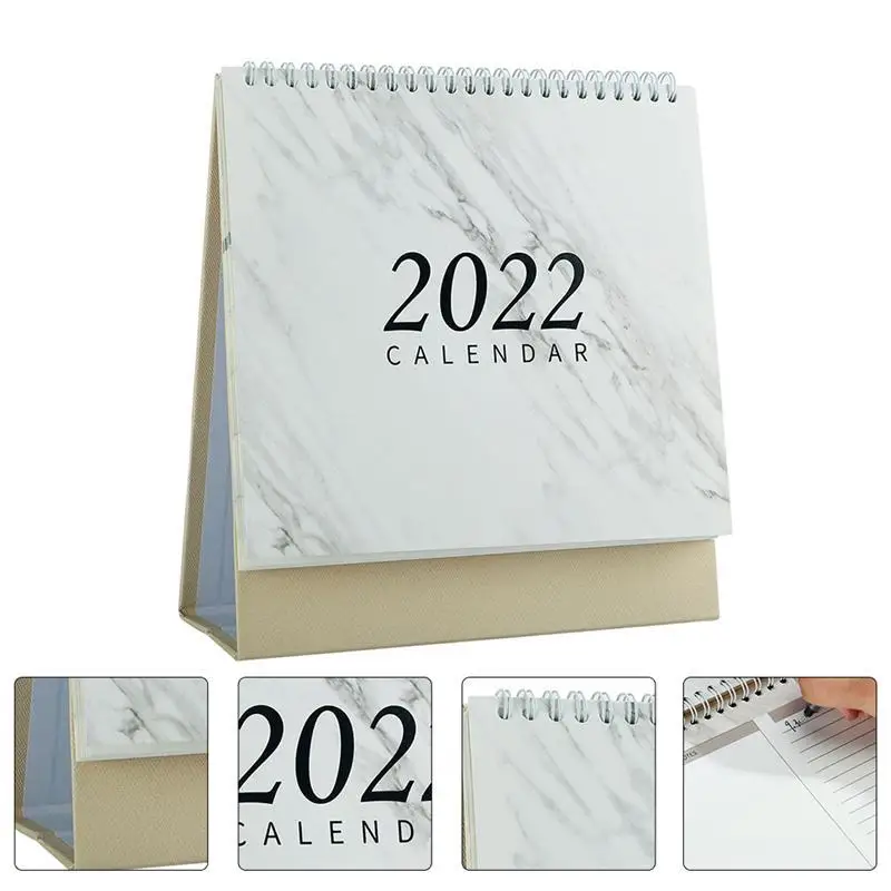 

Простой бумажный календарь, креативный календарь 2022, настольный календарь, офисные принадлежности, 1 шт.