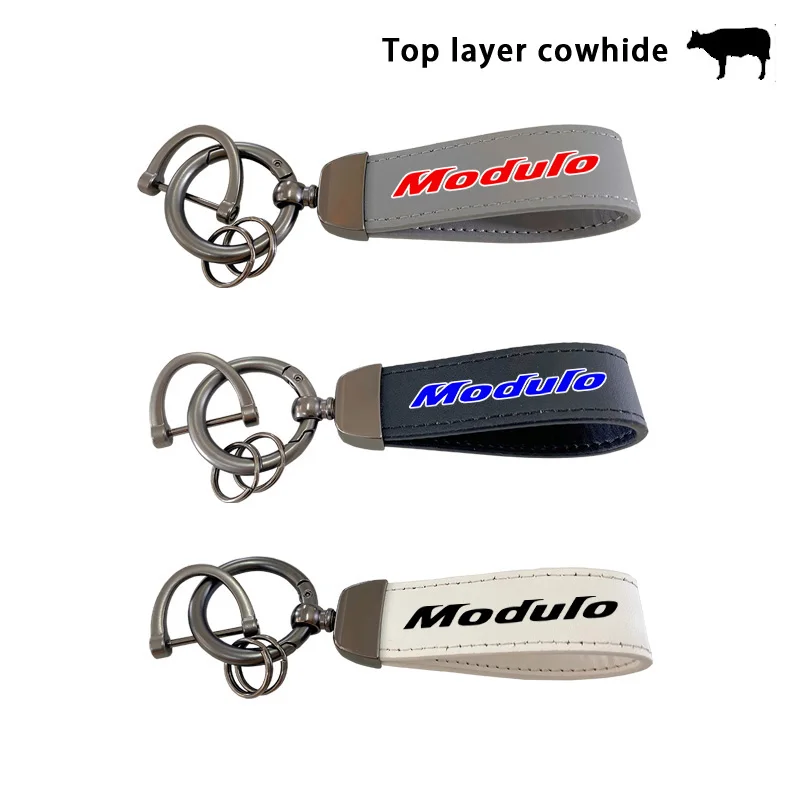 

Top leather supports custom keychains For Honda Modulo Car Accessories