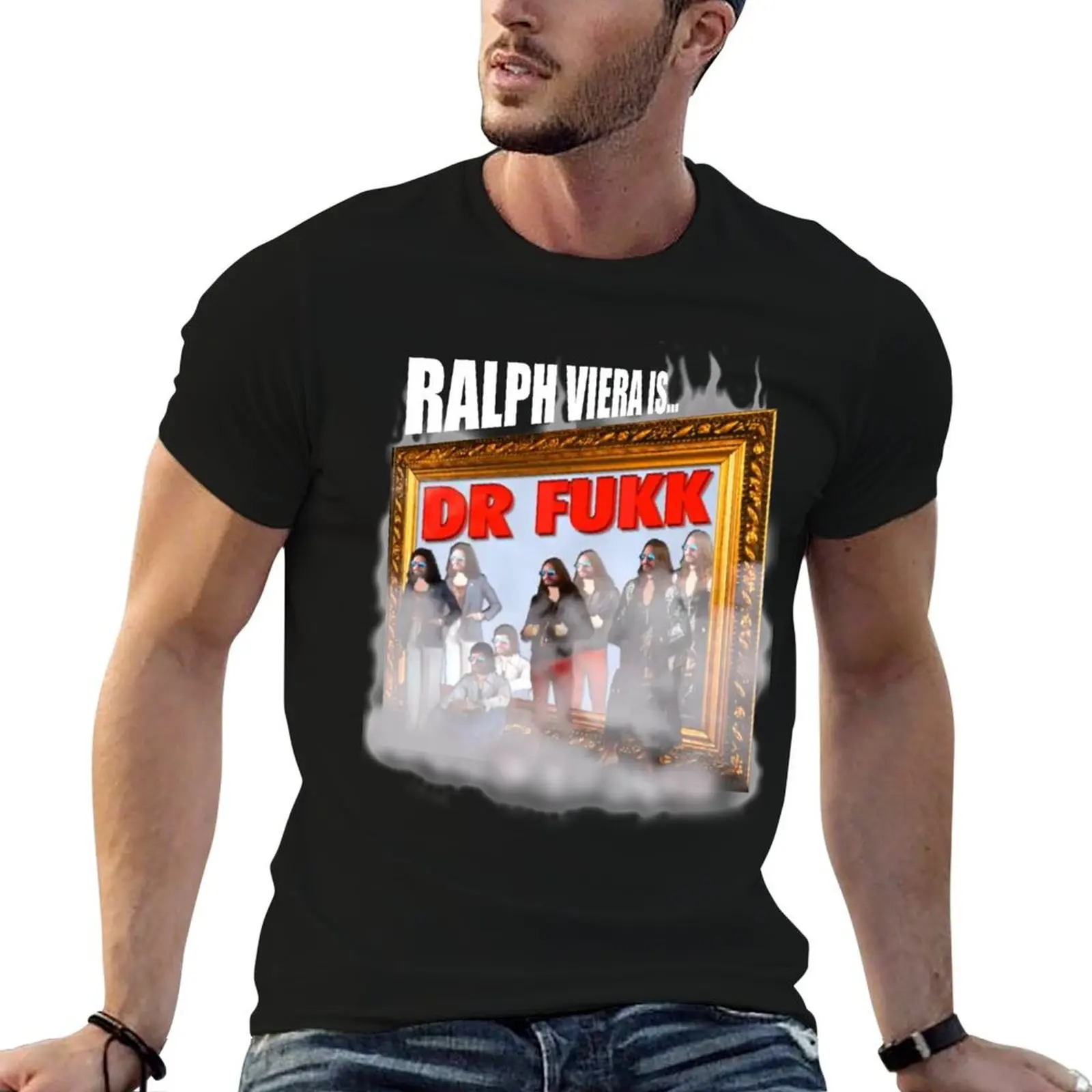 Фото Футболка DR FUKK Ralphotage, спортивный топ с короткими рукавами, спортивный крой №1