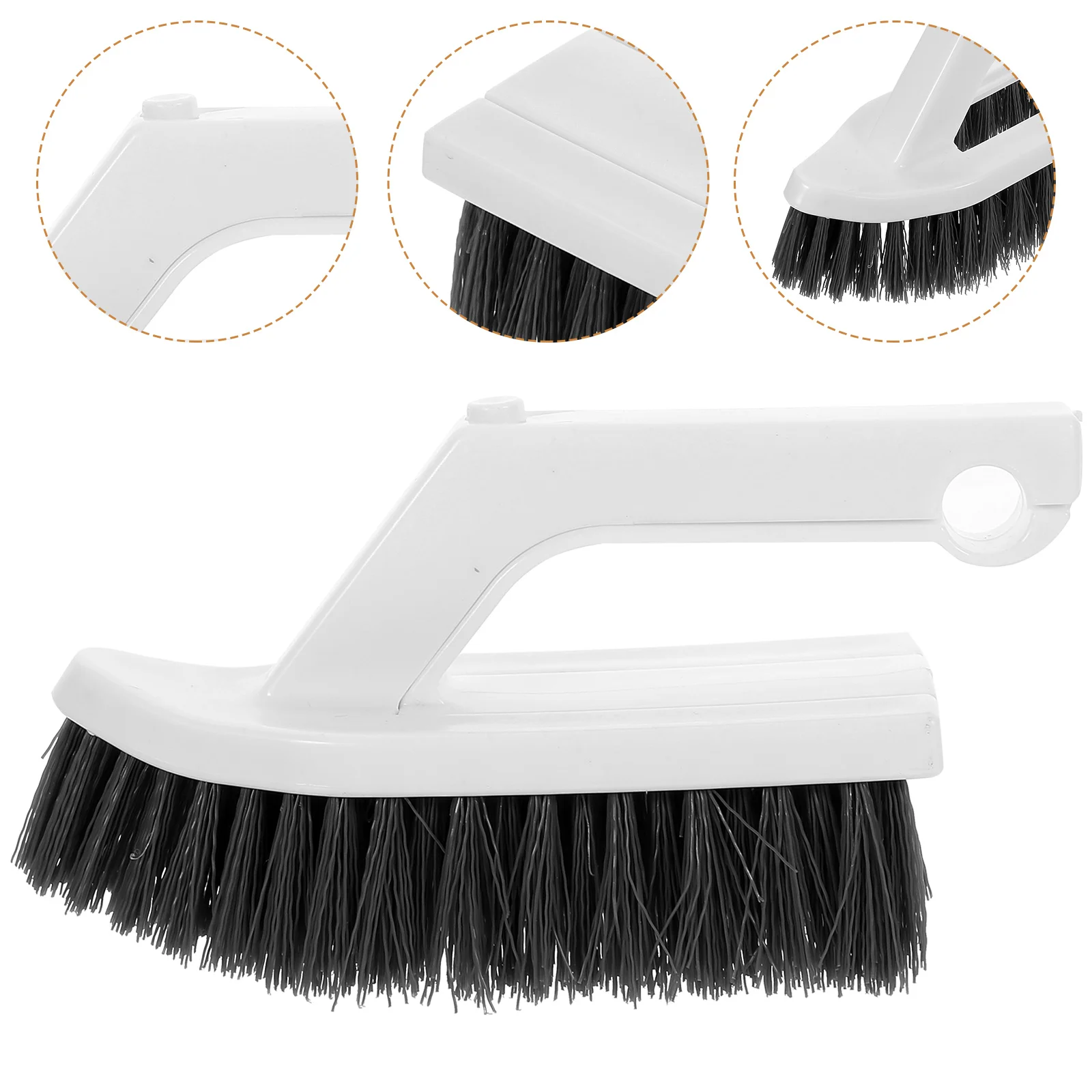 

Household Cleaning Brush Floor Crevice Hard Bristle Gaps Supplies Bathroom Scrub Grout Groove