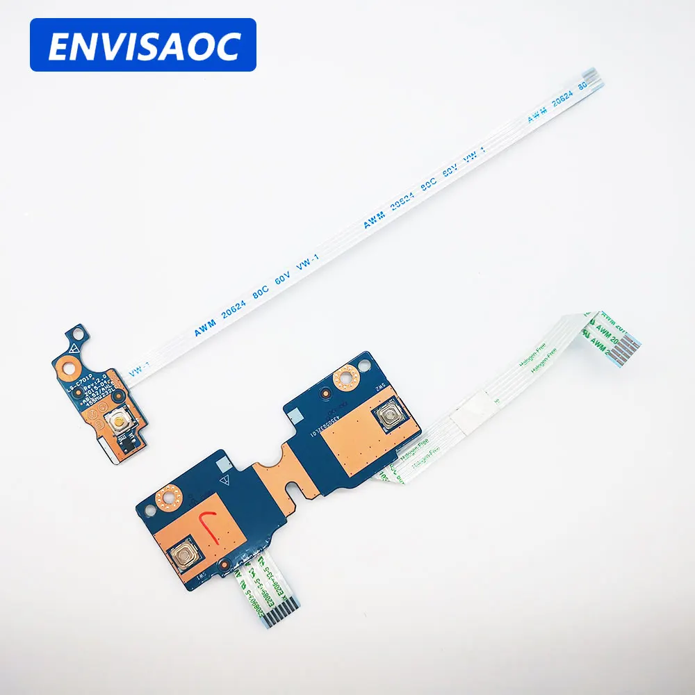 Для HP 15-AC 15-AY 15-AF 15-BA TPN-C125 250 255 G4 G5 Кнопка питания ноутбука переключатель мыши левая