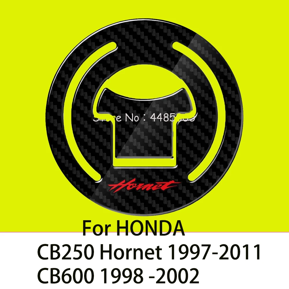 

For HONDA CB250 Hornet 1997-2011 CB600 1998 -2002 Motorcycle Decals 3D Carbon Fiber Motorcycle Oil Fuel Cap Cover Decal Sticker