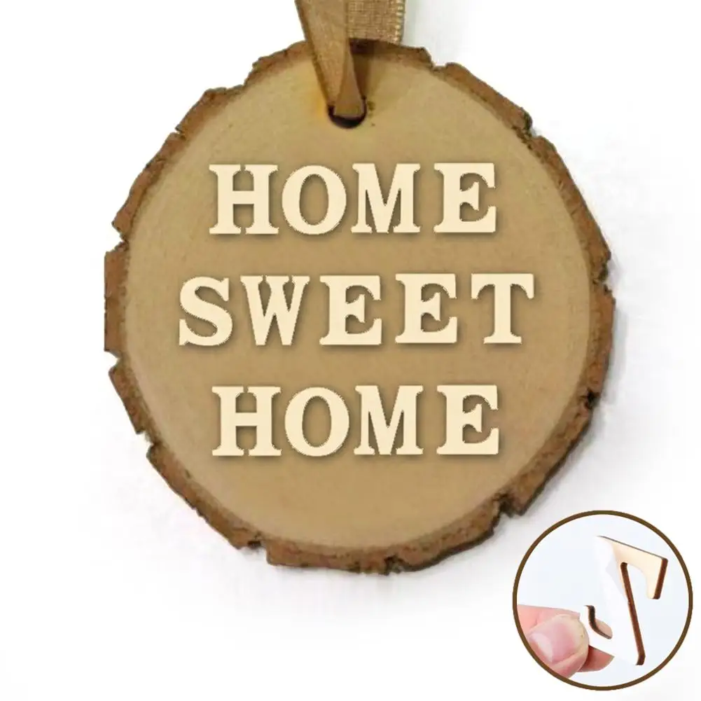 

Wooden A-Z Letters Alphabet Art Craft DIY Household Letter Display Arts CraftsHome Decoration Photography Props