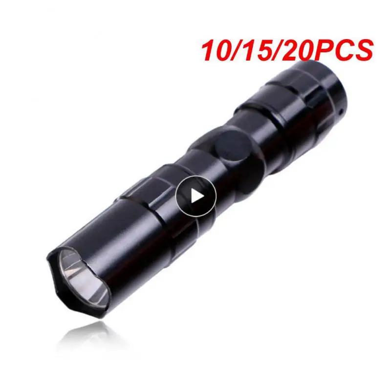 

10/15/20PCS For Camping Hunting Cycling 12 Hours Runtime Ultra Powerful Flashlight High Lumens Lantern Aluminum Alloy Flashlight