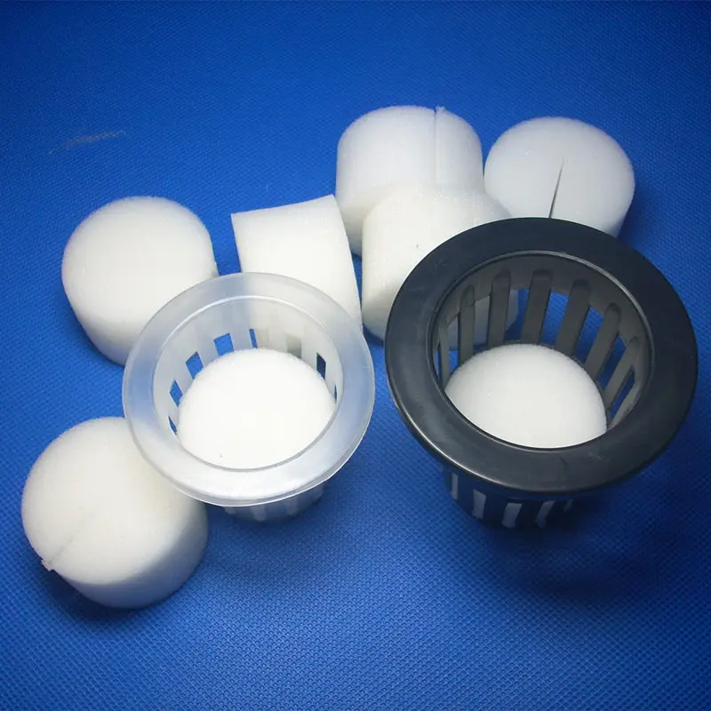 

45mm Planting Cotton Hydroponics Vegetable Planting Machine 50pcs Planting Cotton Grower Gardening Equipment Flowerpot System