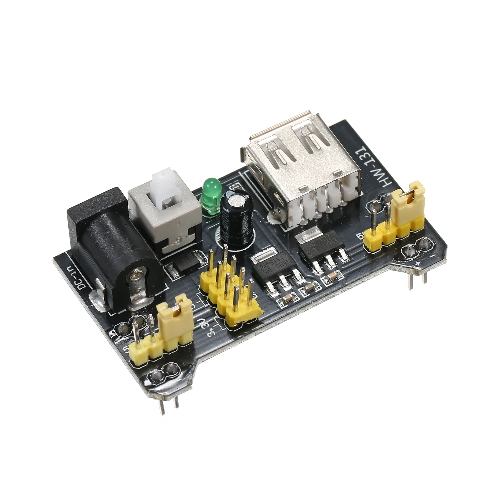 

Electronic Fun Kit Bundle with Breadboard Cable Resistor Capacitor Leds Potentiometer Replacement for Arduino Respberry Pi
