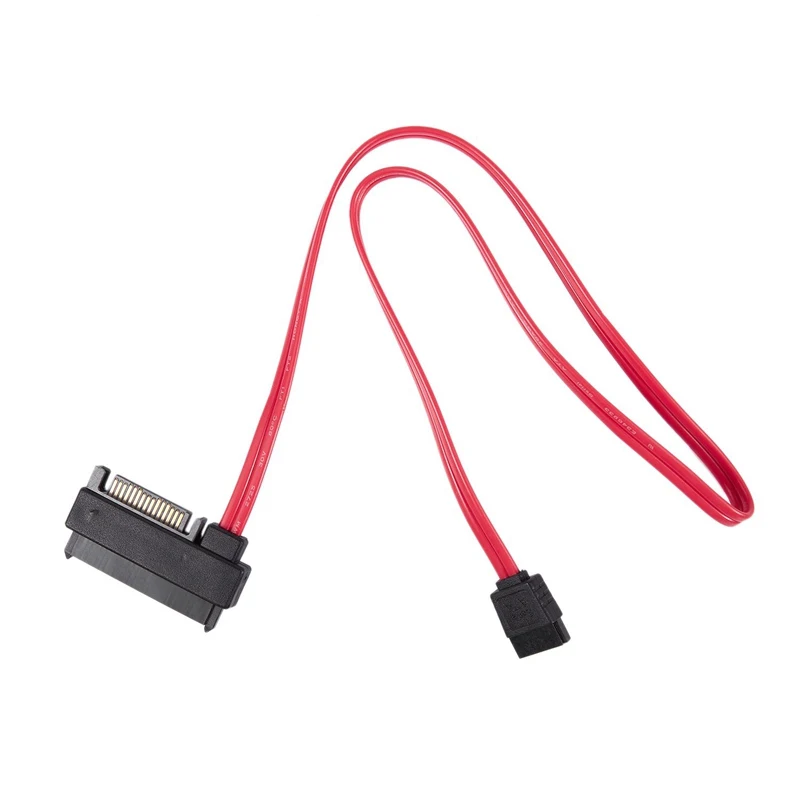 

SFF-8482 SAS 29 Pin + 15 Pin на 7 Pin SATA кабель адаптера питания красный