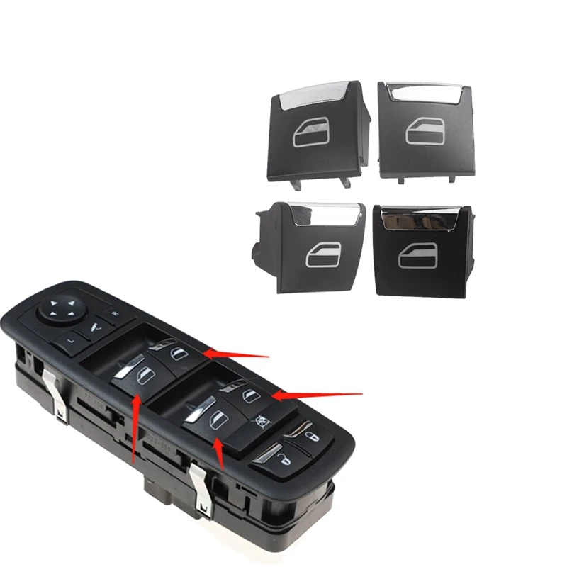 1 комплект/4 шт. кнопки переключения стеклоподъемника Master Power 670025406 для Quattroporte