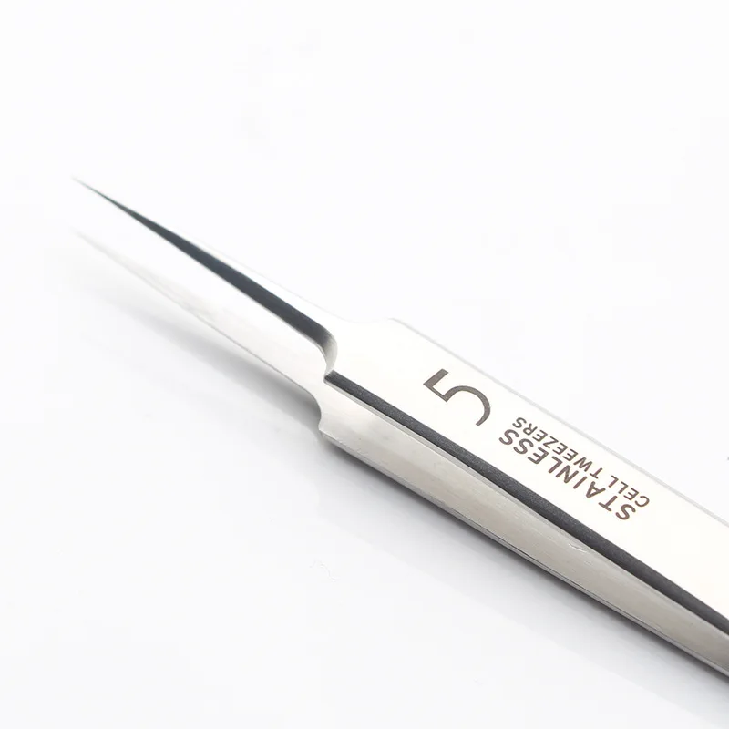

Немецкий Сверхтонкий Пинцет № 5 для чёрных точек, клипса, специальный инструмент для соскабливания и закрытия салона красоты, инструмент с иглой для акне