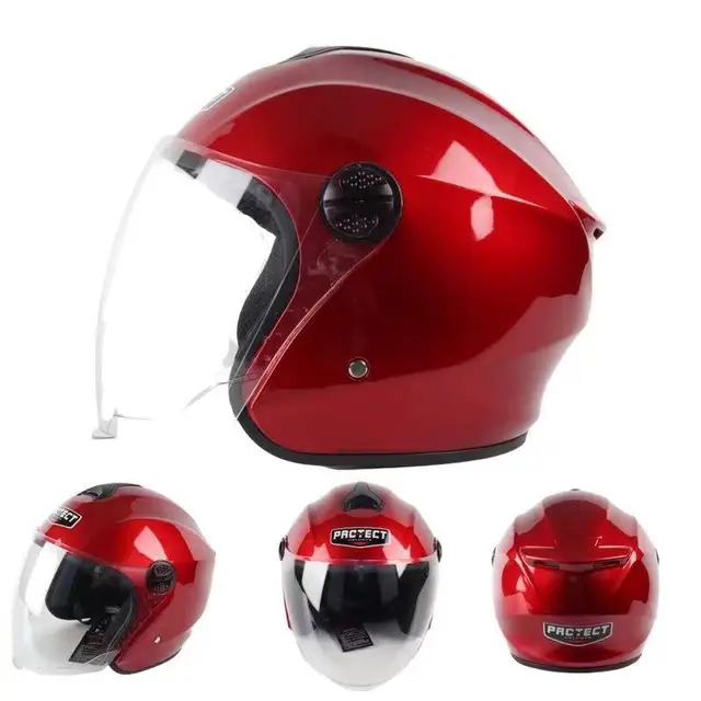 Vintage Moto Helmet