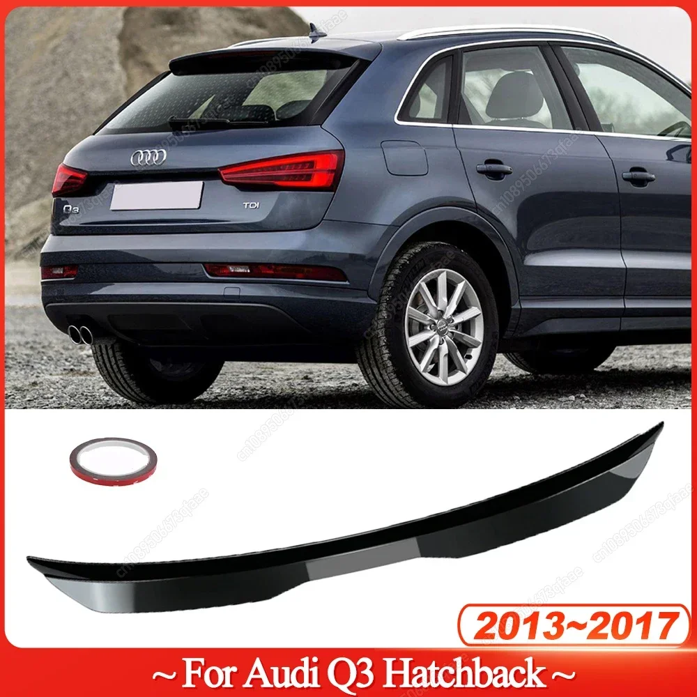 Глянцевый черный спойлер в стиле Maxton из АБС-пластика сплиттер заднего крыла