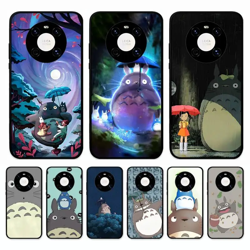 

Japan Anime Totoro Miyazaki Phone Case for Huawei Mate 20 10 9 40 30 lite pro X Nova 2 3i 7se
