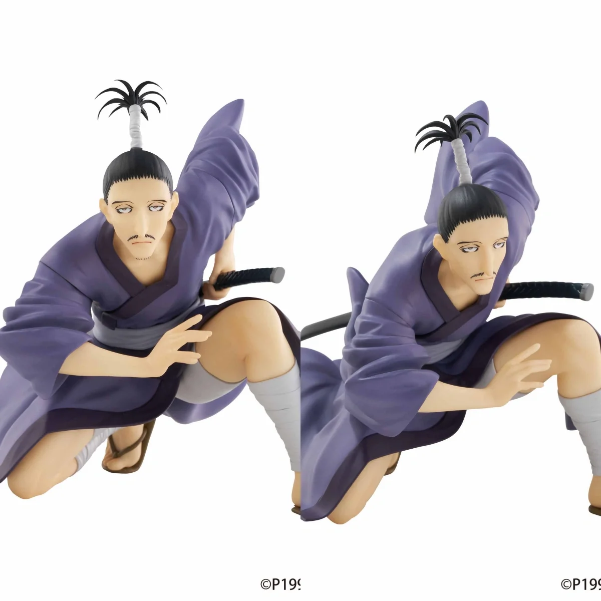 Фото Оригинальная коллекционная фигурка Hunter Hunter Nobunaga Phantom Troupe для любителей аниме, украшение для дома и офиса №1