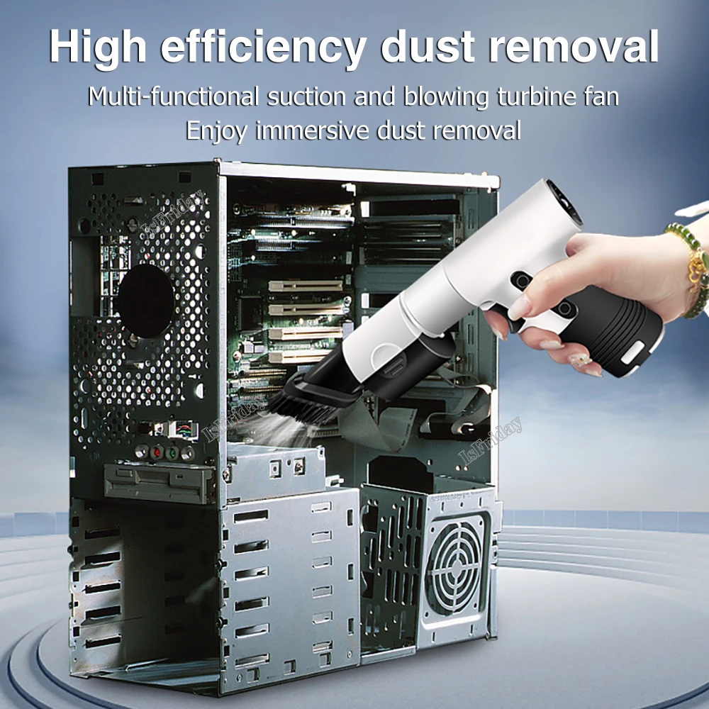 Мини турбо-вентилятор мощный вентилятор и всасывание двойного назначения