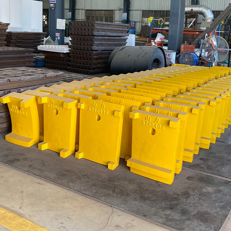 Вкладыш для литейной мельницы Запасные части износа Гираторная дробилка машины