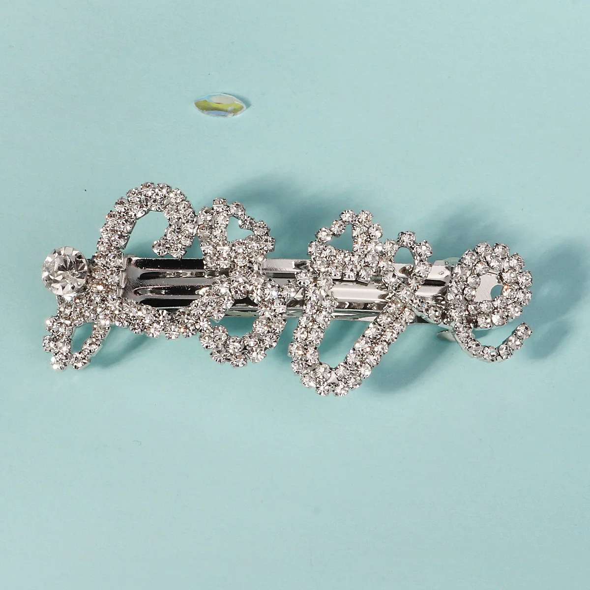 Новые корейские элегантные заколки для волос со стразами женские аксессуары