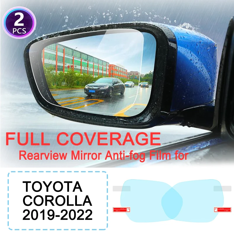 

Full Cover Anti Fog Film Rainproof Rearview Mirrors for Toyota Corolla E210 210 2019 2020 Car Stickers Clean Films Accessories