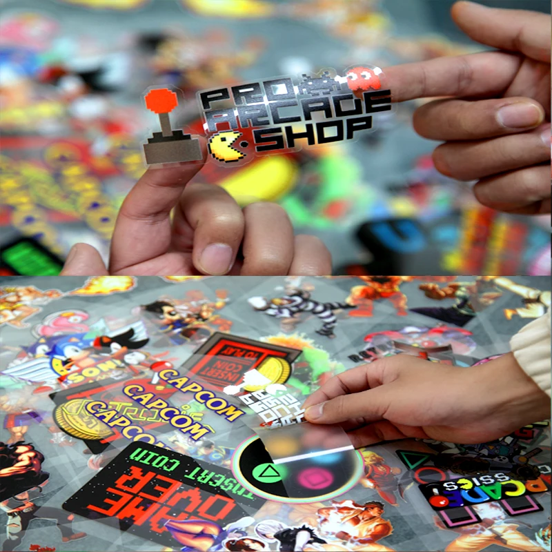 Классический Персонаж игры Chunli Q версия для дуэли игра высекающая Наклейка