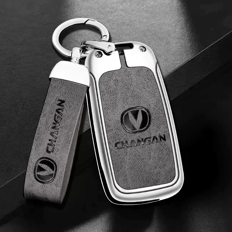 

Zinc Alloy Car Remote Key Case Cover Shell Fob For Changan CS75 Eado CS35 Raeton CS15 V3 V5 V7 Protector Keychain Accessories