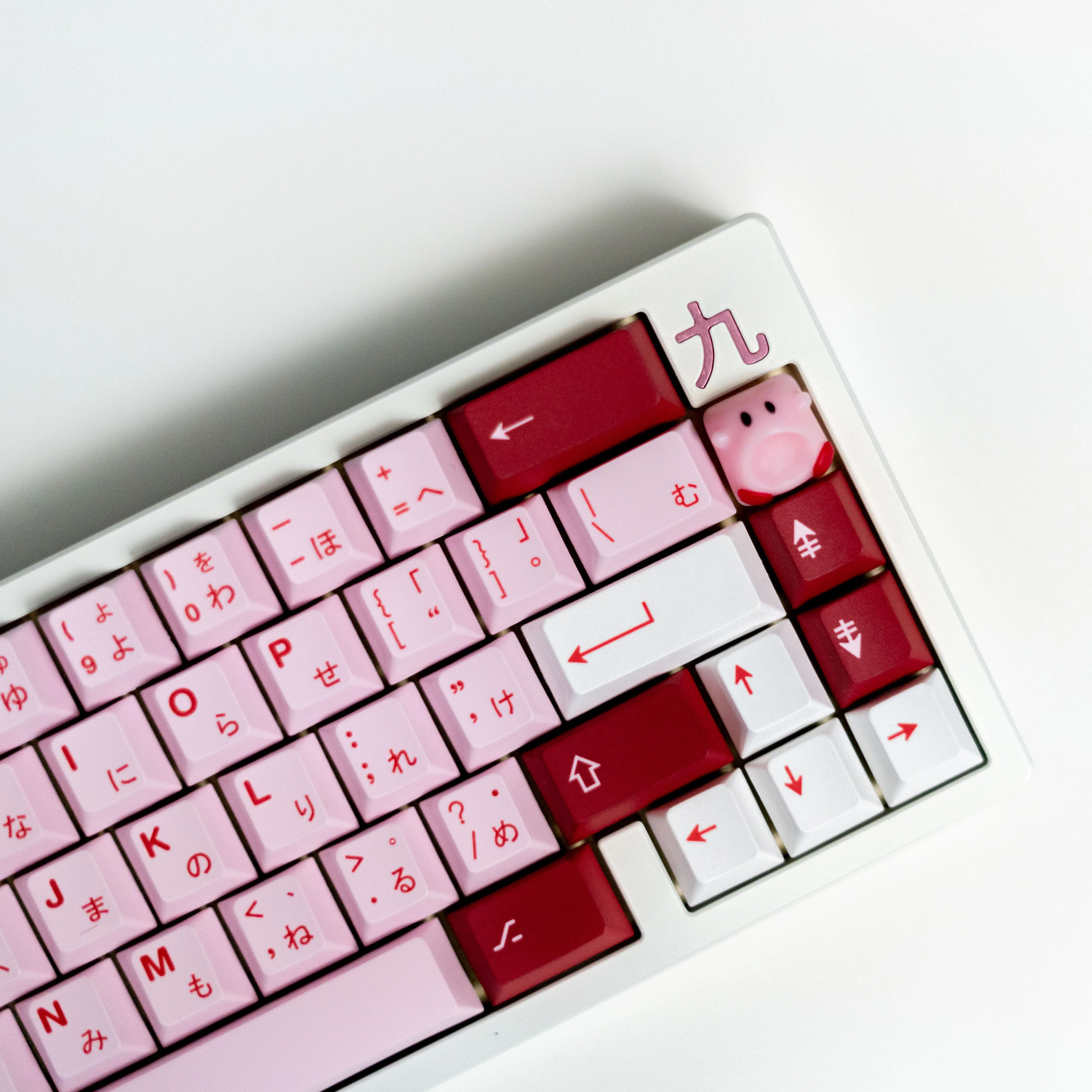 

Metal Mechanical Keyboard Kit Rose Gold Custom Keyboard Case Bottom Case Top Case Weight CNC Service Machining Part Keyboard