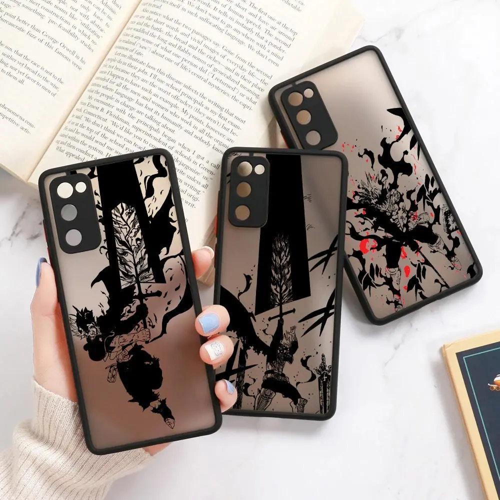 

Black Clover Asta Art Anime A52 5G Case For Samsung A53 5G Case A71 A51 A33 A22 A32 A12 A42 A13 Galaxy A72 A73 Back Matte Cover