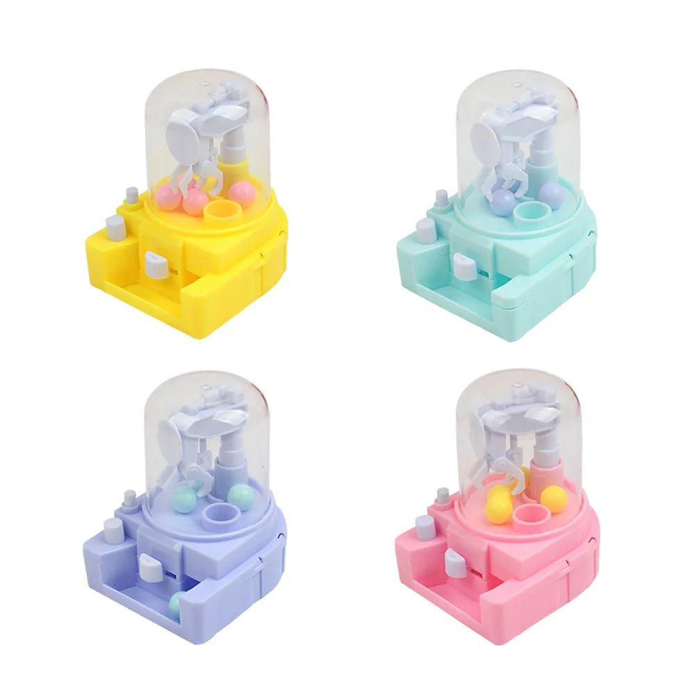 

Candy Machine Dispenser Gumball Catcher Mini Toys Kids Grabber Game Claw Party Toychildren Favor Vending Containers Playthings