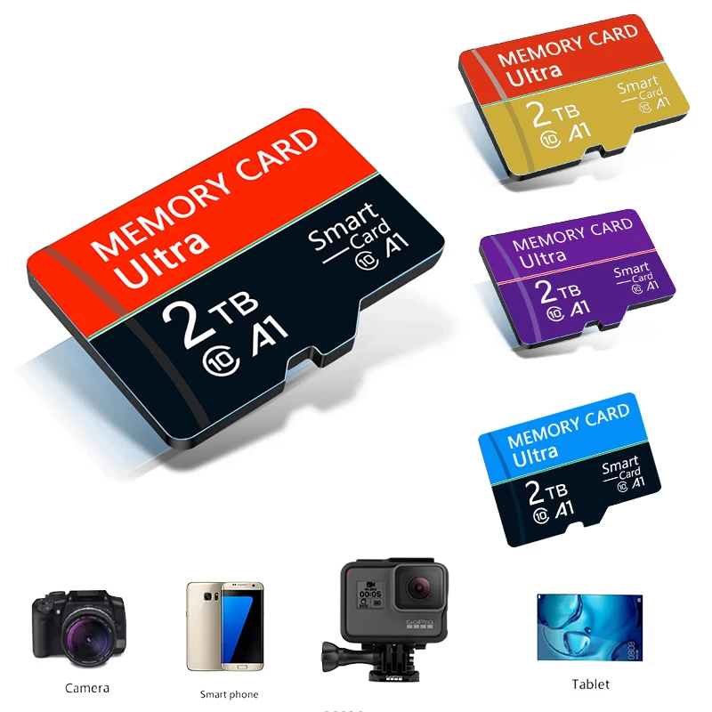 

22New 2TB Memory Card Flash Card 2TB Cell Phone Memory Card SD Card TF Card 2TB Memory Card TF High Speed 2TB Cell Phone Adapter