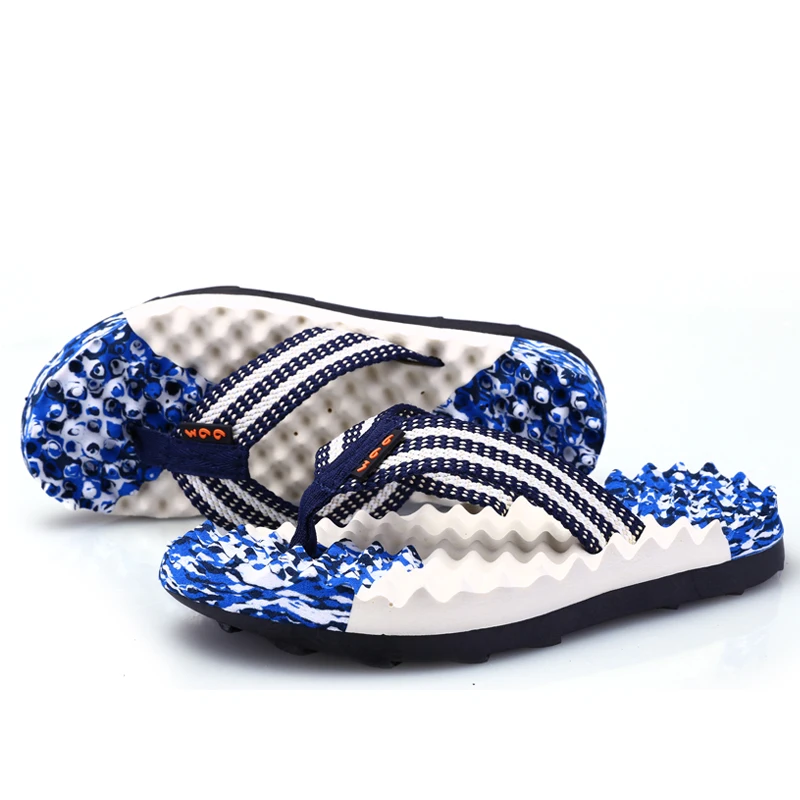 

High Quality Sponge Massage Flip Flops Men Summer Beach Slippers Men Fashion Breathable Outdoor Men Flip Flops Beach Hot Sale