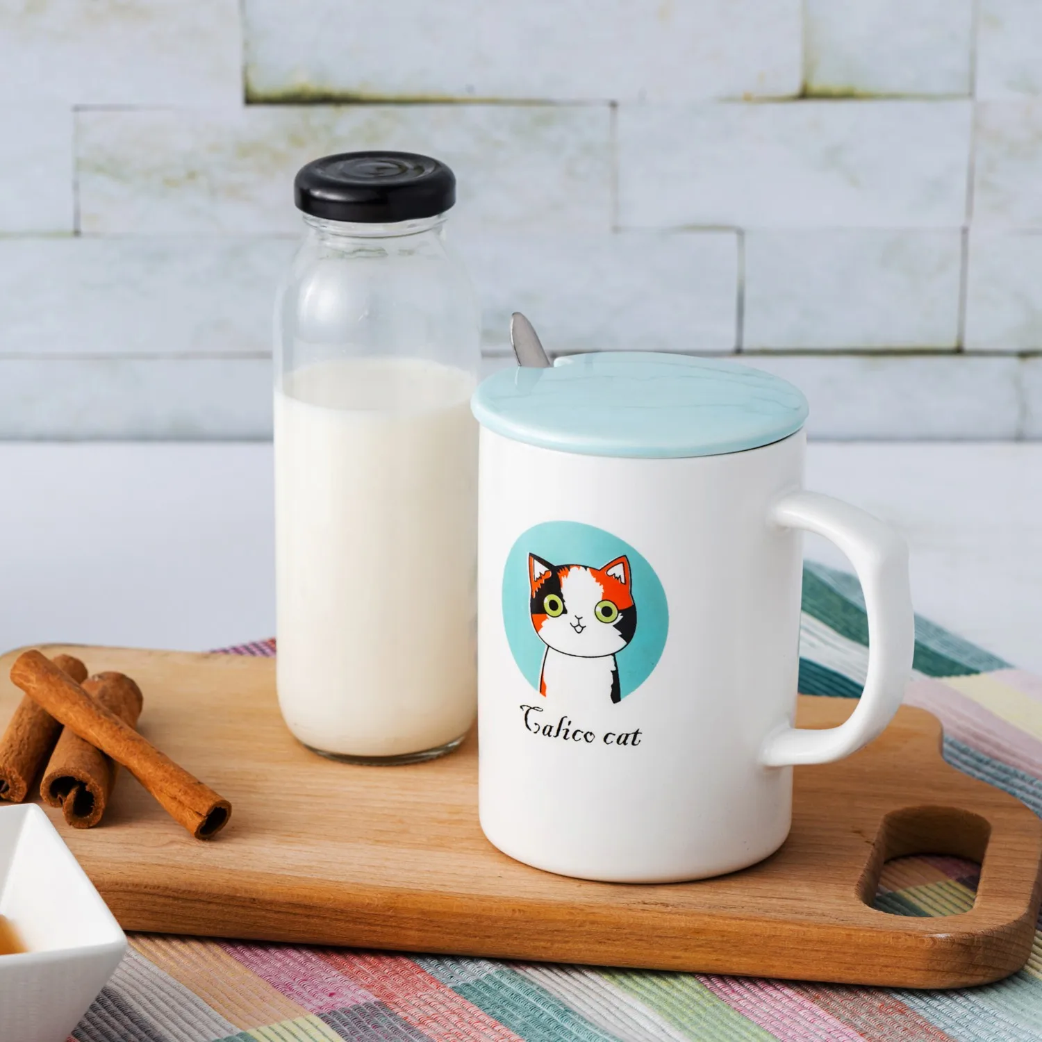 Облегающая кружка Van Cat motif цены лучшие продавцы зеркальная кофе-машина с