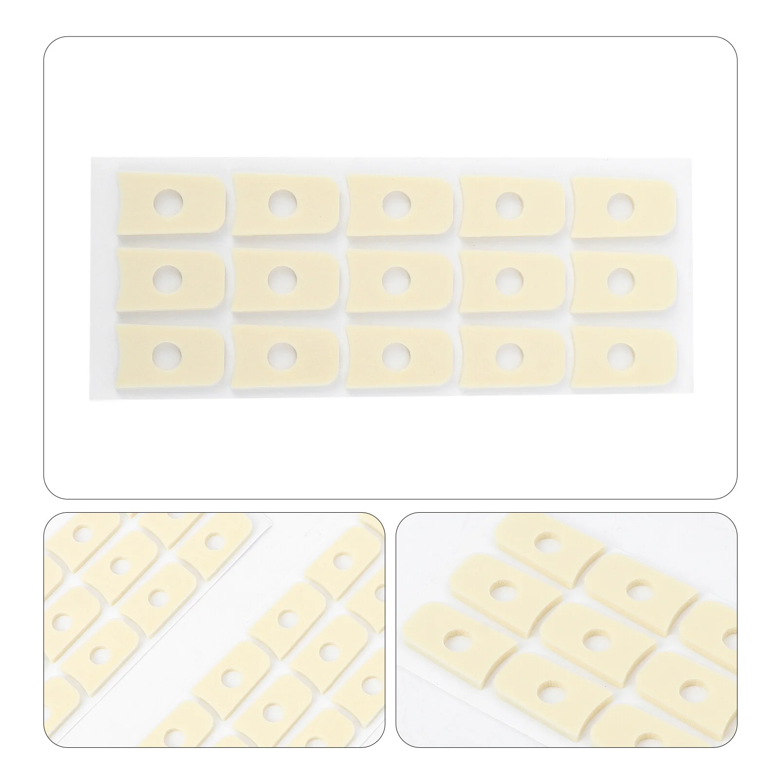 

45 Pcs Rear Pad Circle Plasters Protective Agent Men Women Foot Protectors Feet