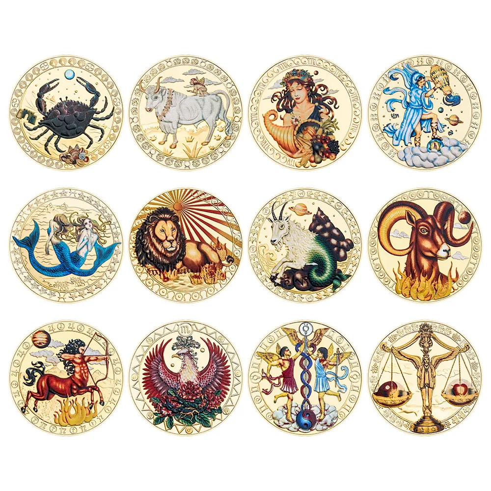 

Набор монет «Двенадцать созвездий»