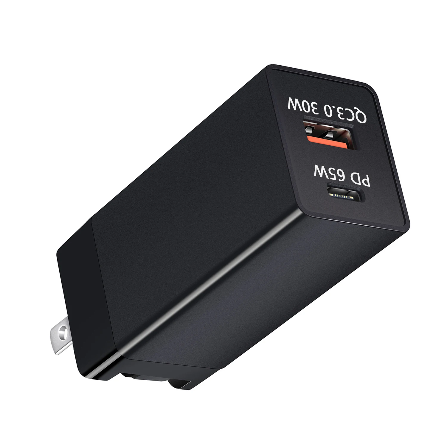 

65W Mini Lipstick super fast charge EU/US/UK/AU Plug Adapter Type C PD Quick Charger For iPhone 13 11 iPad Huawei Xiao