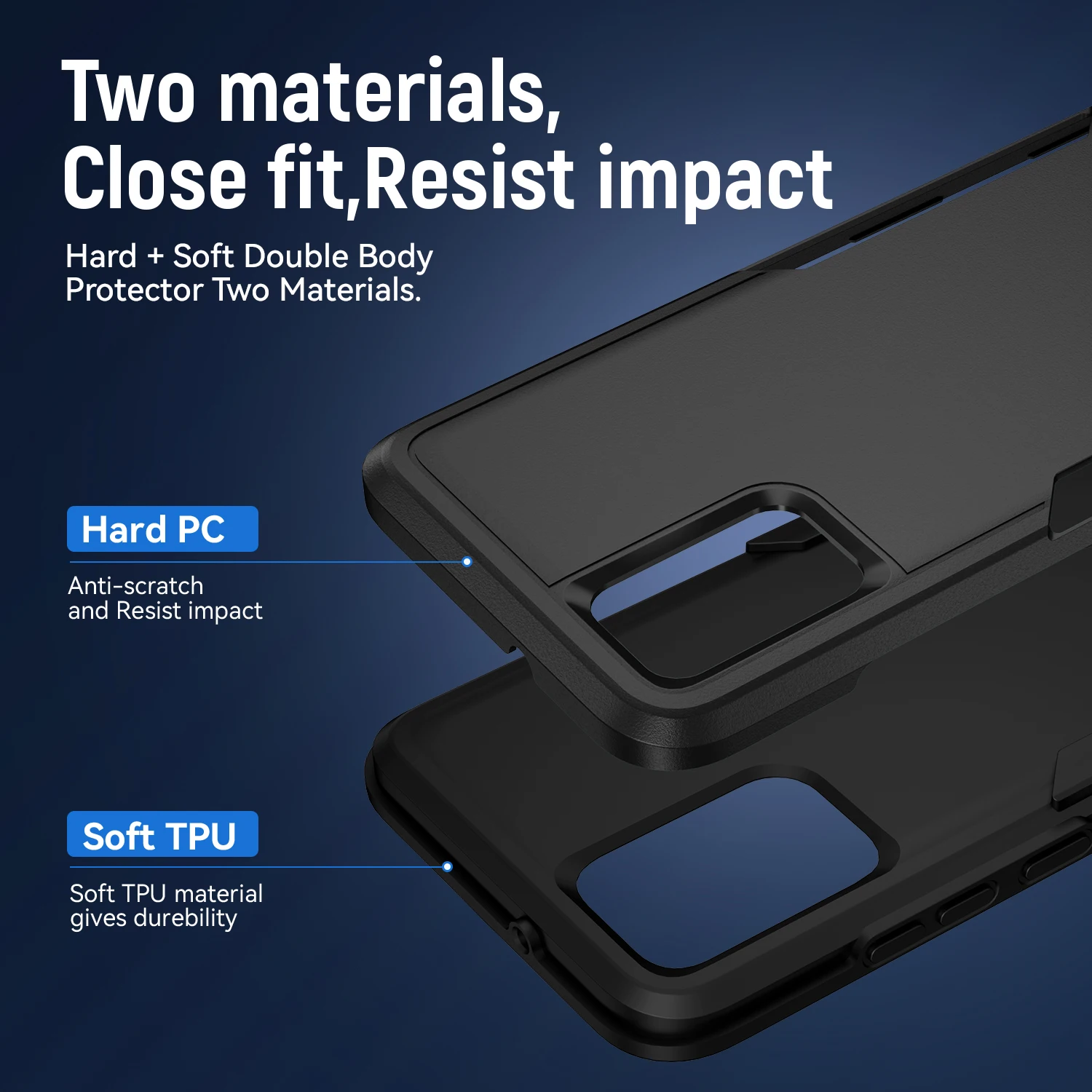 Чехол с защитой от падения Жесткий для Samsung Galaxy S24 Ultra S23 FE 5G S20 Plus S22 S21 S 24 23 22