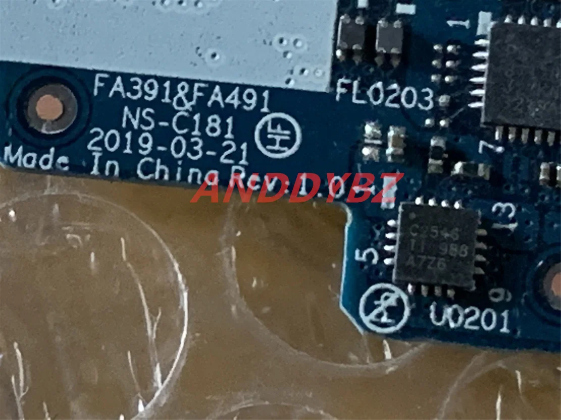 USB плата ASDFGHJK FA391 FA491 NS-C181