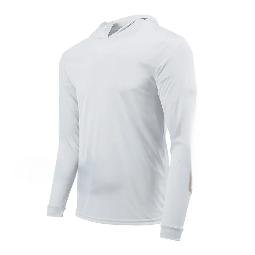 Рубашка для рыбалки рубашка с защитой от ультрафиолета длинный рукав трикотаж