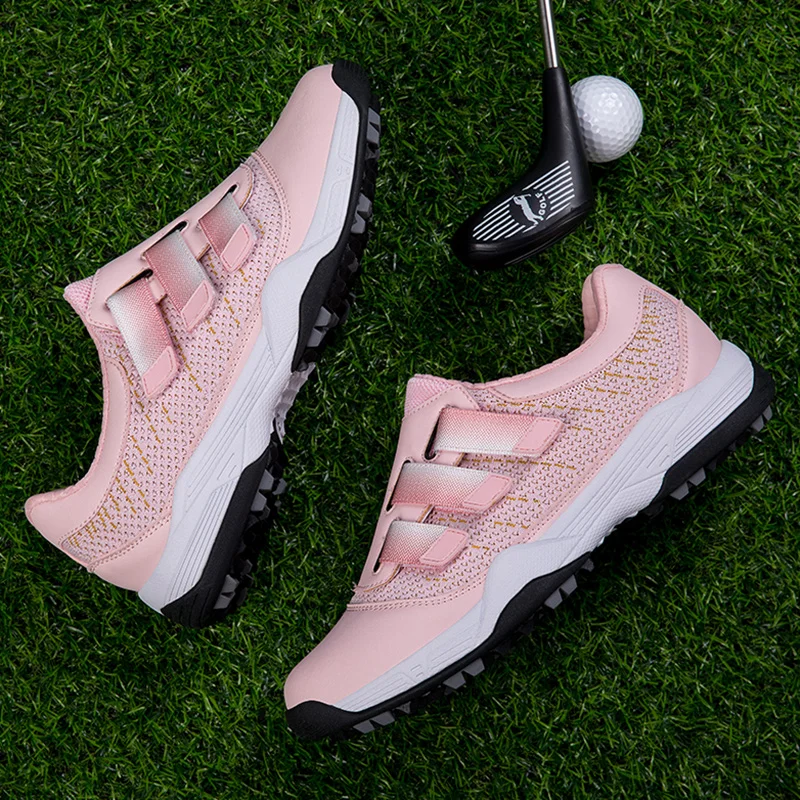 New Luxury Golf Shoes Men Comfortable Golf Sneakers Outdoor Walking Sneakers Waterproof Walking Shoes