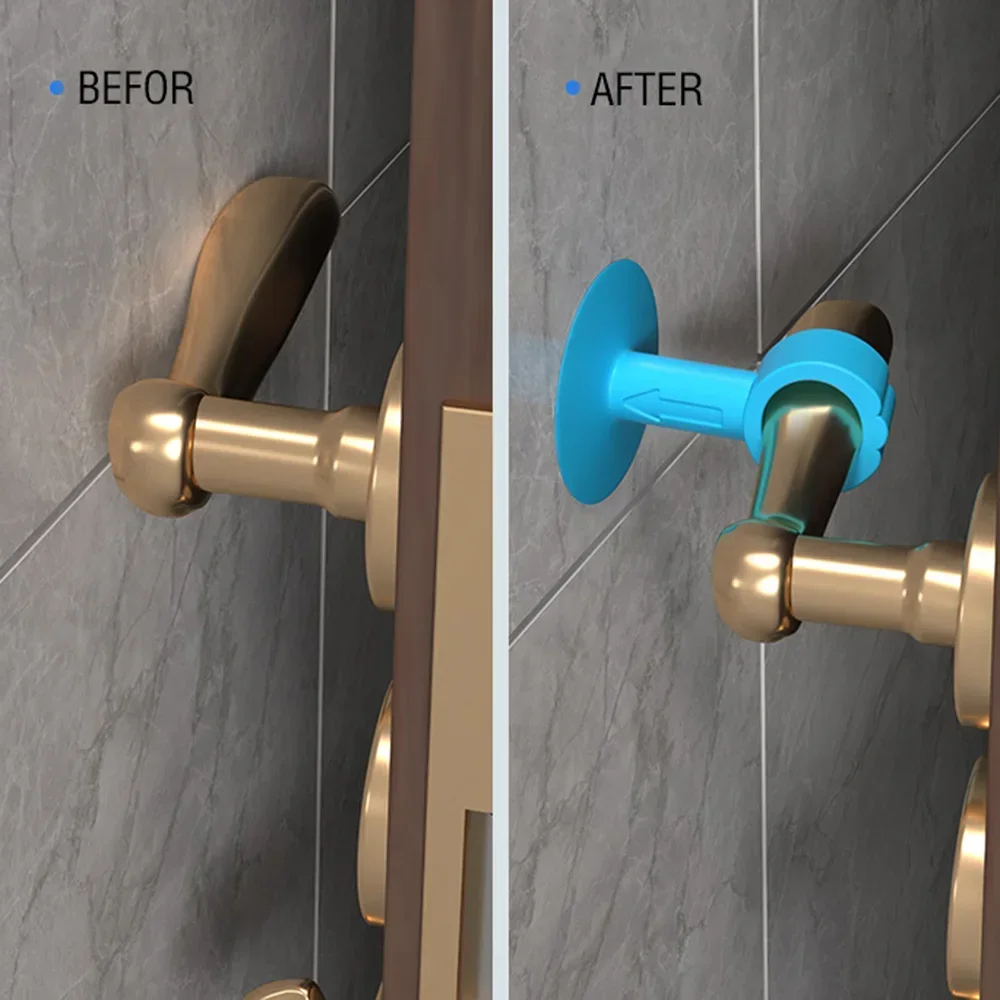 Силиконовая присоска для защиты от столкновений дверная ручка Защитная перчатка