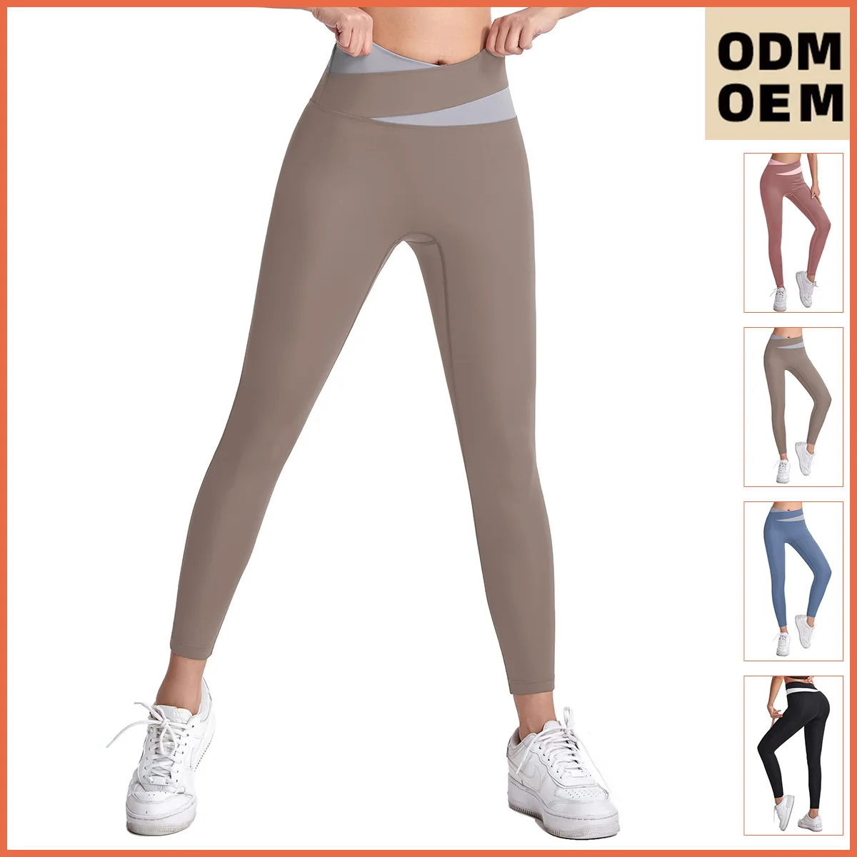 LuLu Yoga trousers Nylon Sportswear woman gym women's quick dry high waist leggings sweaty running fitness sports Pants black