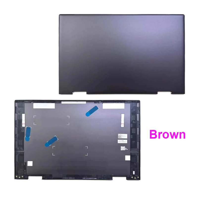 Фото Задняя верхняя крышка LCD-экрана для ноутбуков HP ENVY X360 15-EW 15-EY 15Z-EY 15T-EW TPN-C157 C158, передняя рамка, петли, нижняя часть LCD-экрана №5