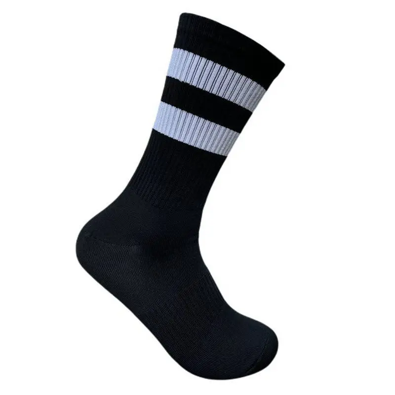 Men And Women In The Wind Tube Socks College Street Skateboarding Basketball Two Poles Striped Socks Sock Sports