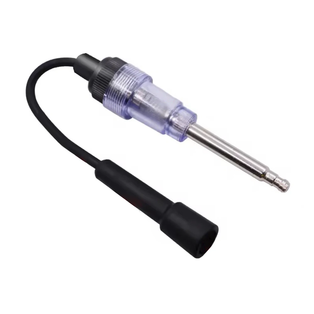 

Черный автомобильный тестер свечей зажигания, ручка для быстрой диагностики, автоматический детектор, диагностический инструмент, тестер катушки системы зажигания, свеча зажигания