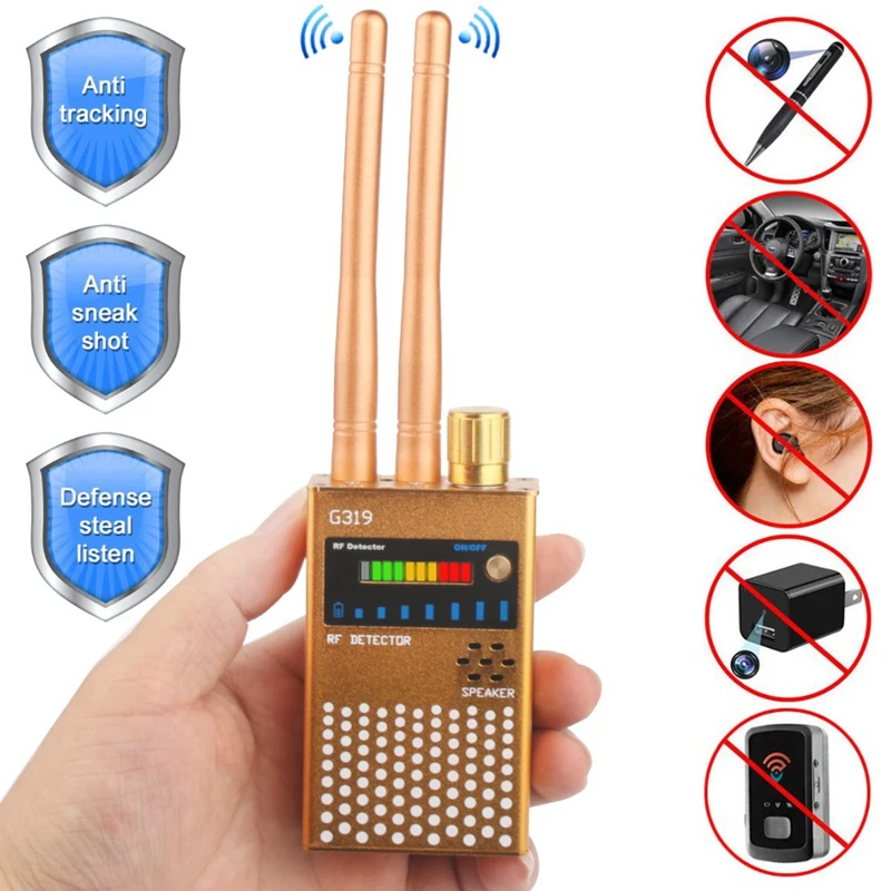 

1 Set G319A 1Mhz-6500Mhz High Sensitivity Multi-Function Detector Anti Peeping Signal Camera