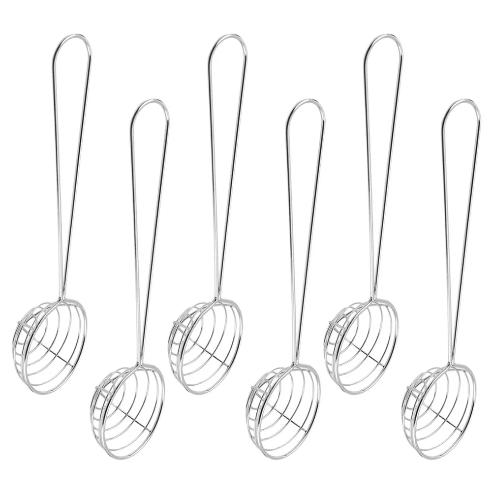 

Spoon Slotted Hot Ladle Skimmer Pot Strainer Wire White Egg Metal Serving Colander Spider Steel Stainless Teaspoon Soup